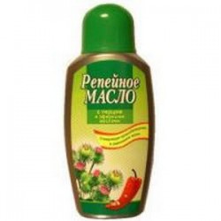 Масло репейное с красным перцем 100 мл