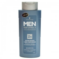 Шампунь Schwarzkopf Мэн Дип Эффект 3 против перхоти 250 мл
