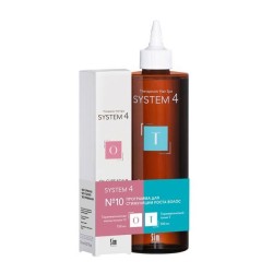 Набор System-4 Программа для стимуляции роста волос №10 тоник терапевтический Т + маска-пилинг терапевтическая О 500 мл + 150 мл